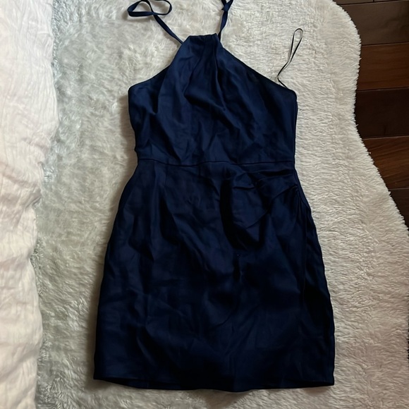 Reformation Navy Blue Summer Dress - Picture 1 of 3